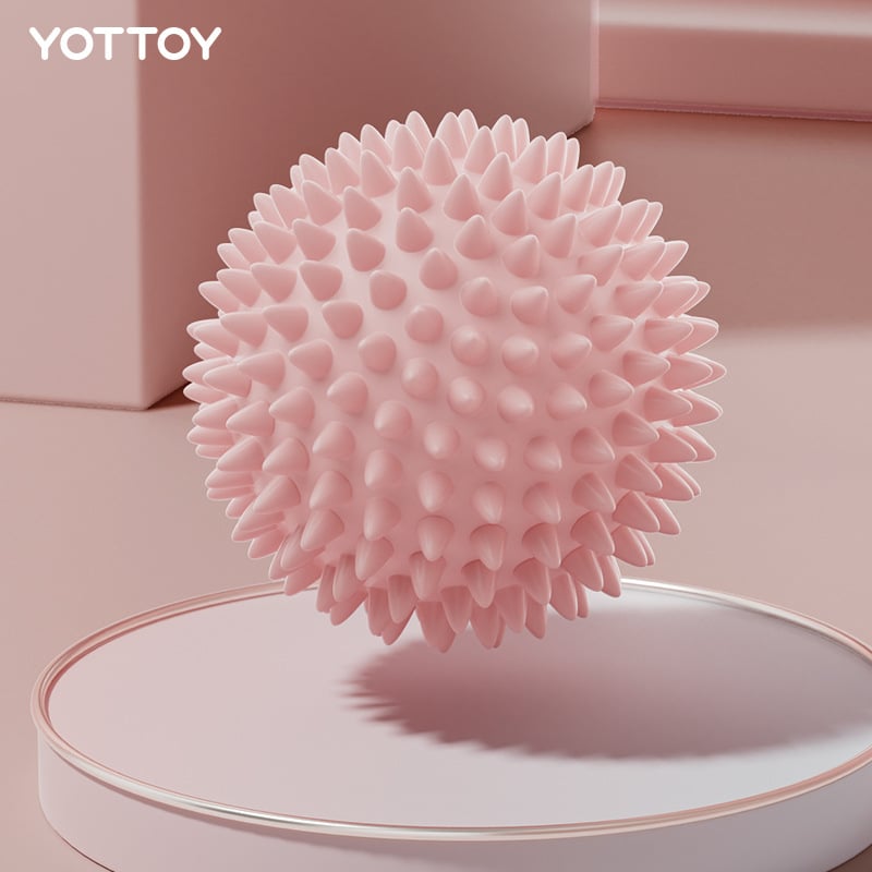 Fasijas bumba plantar masāžai, muskuļu atslābināšanai, lāpstiņu un kakla masāžai — līdzeklis fitnesam un jogai