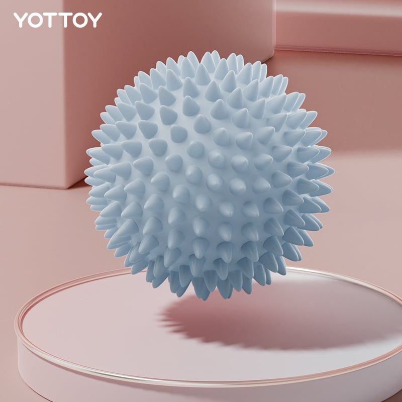 Fasijas bumba plantar masāžai, muskuļu atslābināšanai, lāpstiņu un kakla masāžai — līdzeklis fitnesam un jogai