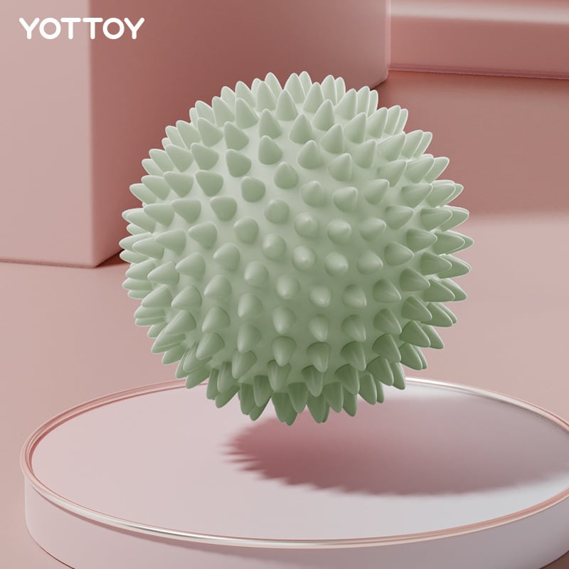 Fasijas bumba plantar masāžai, muskuļu atslābināšanai, lāpstiņu un kakla masāžai — līdzeklis fitnesam un jogai