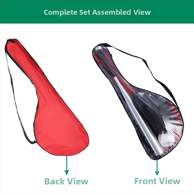 Set bejzbola za djecu s rukavicom - četverodijelni set, PVC materijal, univerzalna primjena, podrijetlo Guangdong, mogućnost tiskanja loga