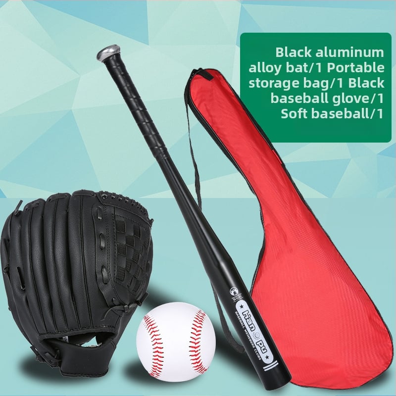 Set bejzbola za djecu s rukavicom - četverodijelni set, PVC materijal, univerzalna primjena, podrijetlo Guangdong, mogućnost tiskanja loga