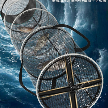 Mrežasta torba za ribolov za divlji ribolov, brzo sušeća torba za živu ribu za male ribe