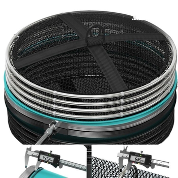 Mrežasta torba za ribolov za divlji ribolov, brzo sušeća torba za živu ribu za male ribe