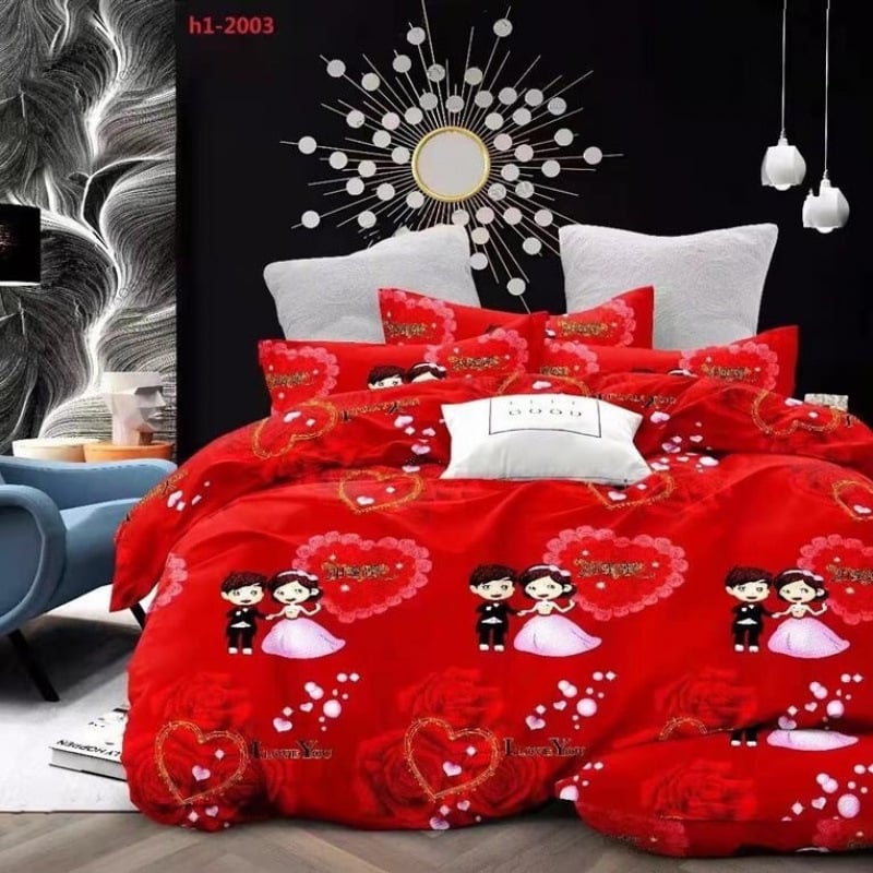 Tkanina za posteljinu i pokrivače – poliester, otiskivanje i bojanje, jednostavan i moderan stil, tkanje: drugo