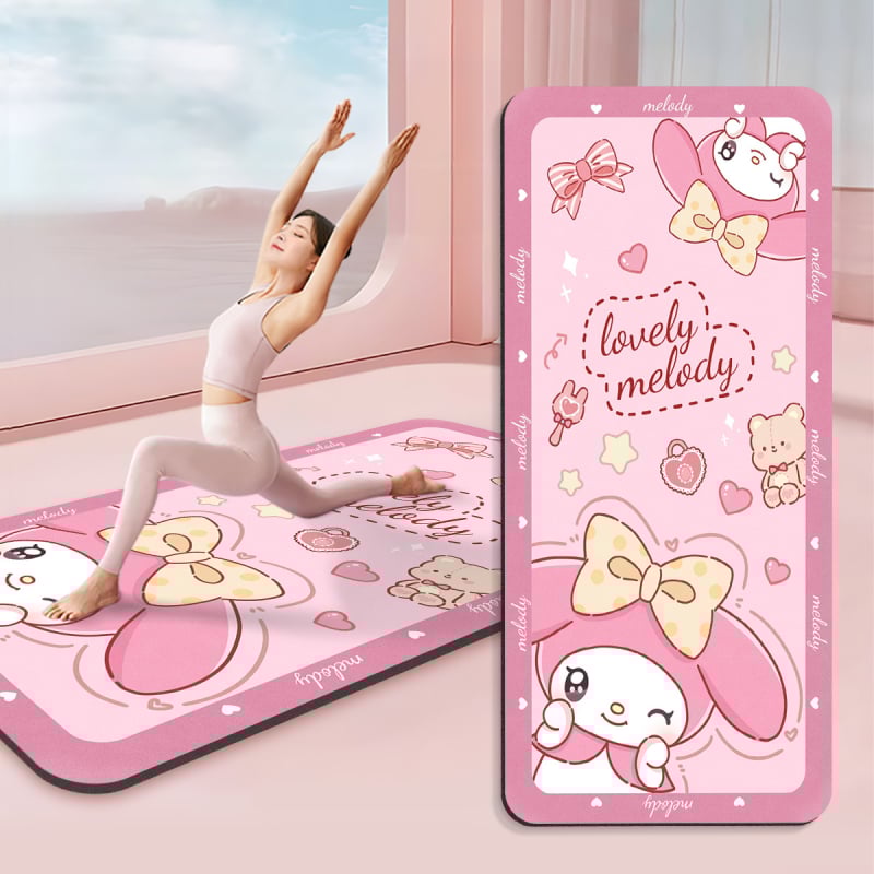 Joga prostirka za djecu – 7 mm debljina (početnik), Uzorak crtani film, Materijal: svila