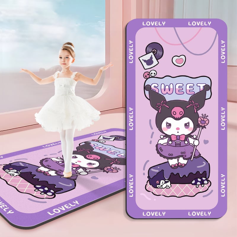 Joga prostirka za djecu – 7 mm debljina (početnik), Uzorak crtani film, Materijal: svila