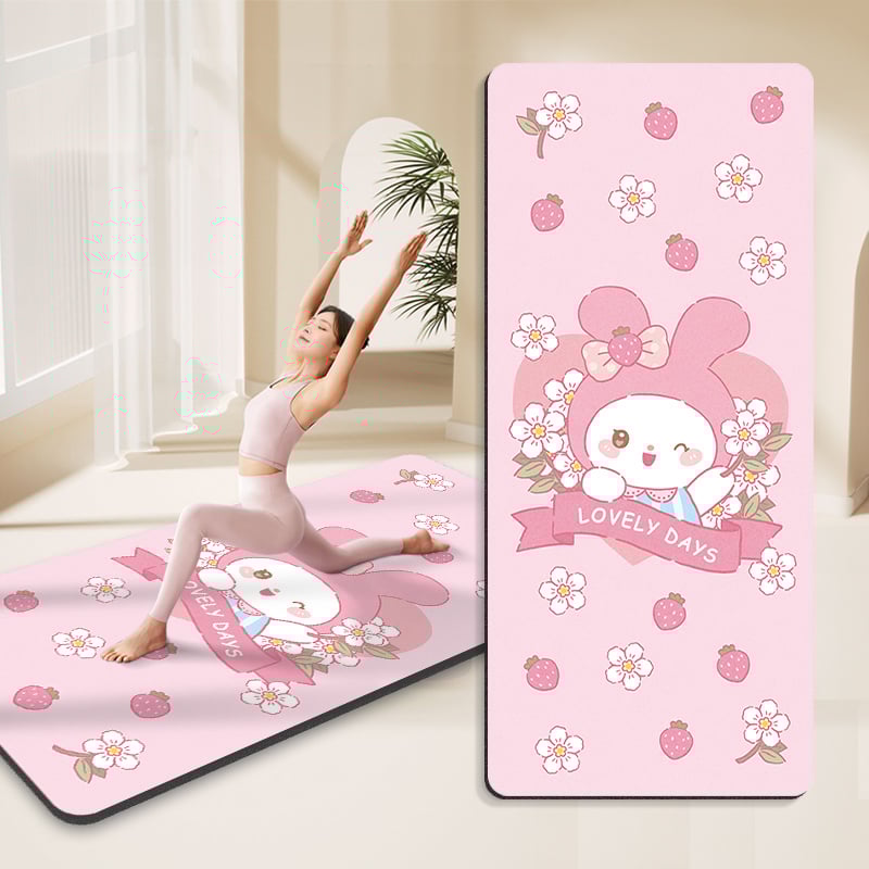 Joga prostirka za djecu – 7 mm debljina (početnik), Uzorak crtani film, Materijal: svila