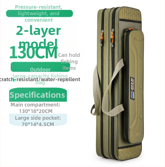 Морска риболовна чанта от Fishing Position, водоустойчива и многофункционална, изработена от дебел Oxford плат, за пренасяне на риболовна линия, въдица и макара.