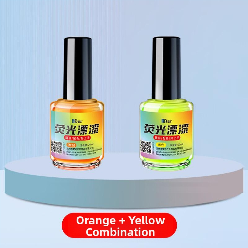 Mengda fluorescencijska boja za plovke — vodootporna, reflektirajuća, od plastike