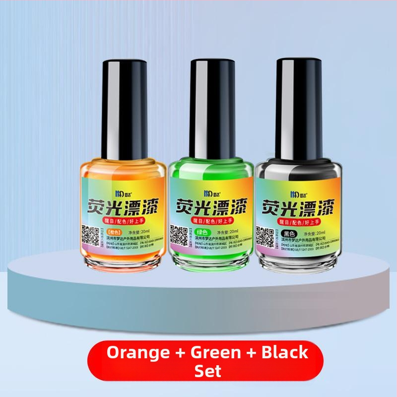 Mengda fluorescencijska boja za plovke — vodootporna, reflektirajuća, od plastike