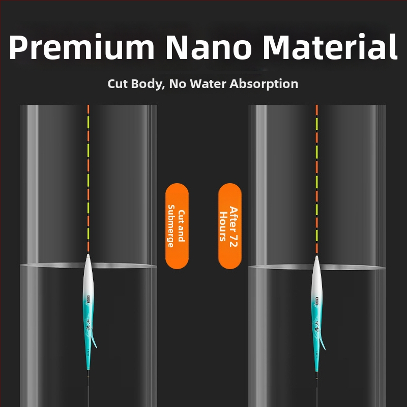 Вертикален поплавък за риболов Campers, нанометров материал, произход Китай
