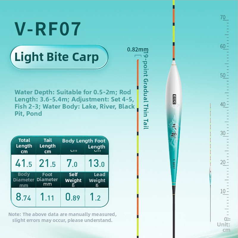 Вертикален поплавък за риболов Campers, нанометров материал, произход Китай