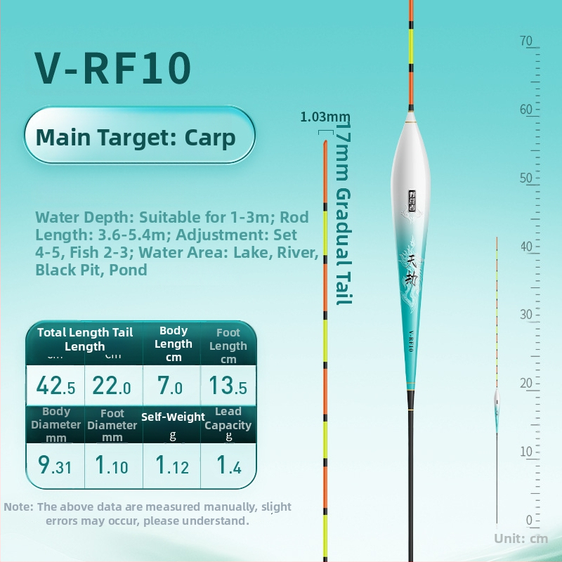 Вертикален поплавък за риболов Campers, нанометров материал, произход Китай