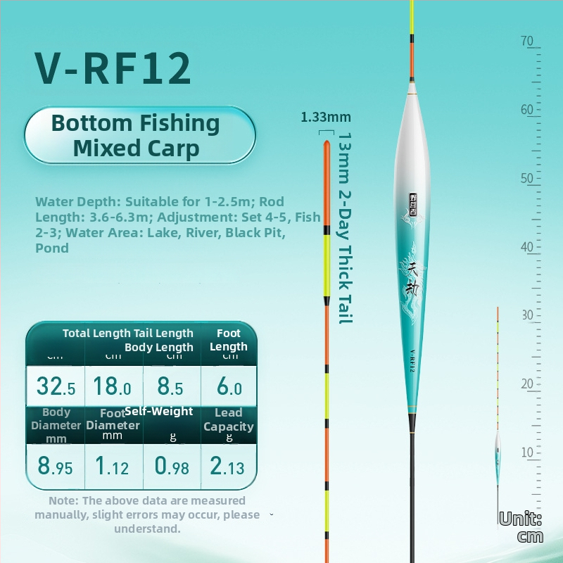 Вертикален поплавък за риболов Campers, нанометров материал, произход Китай