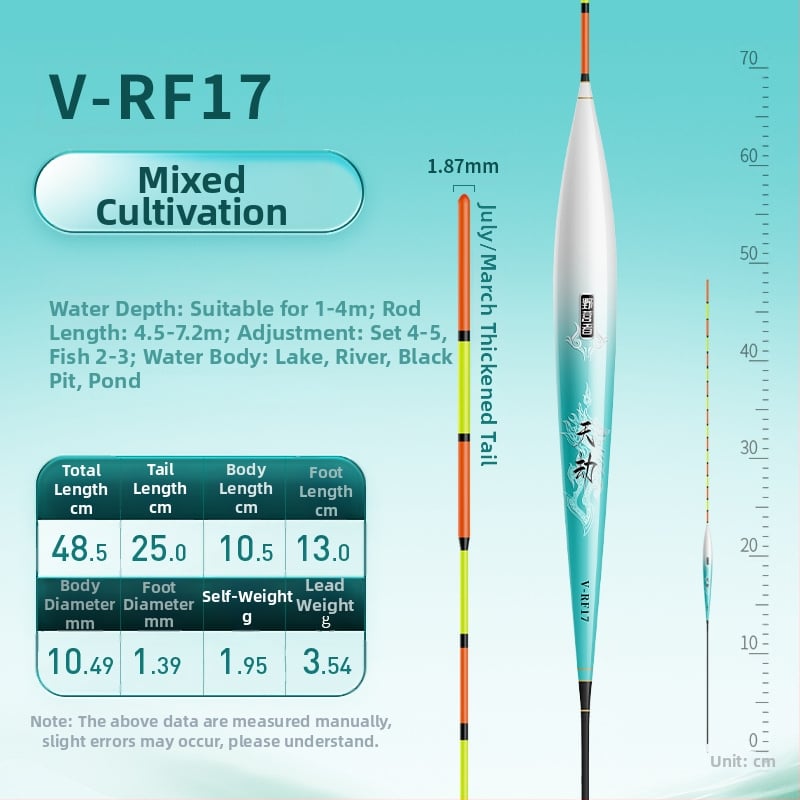 Вертикален поплавък за риболов Campers, нанометров материал, произход Китай