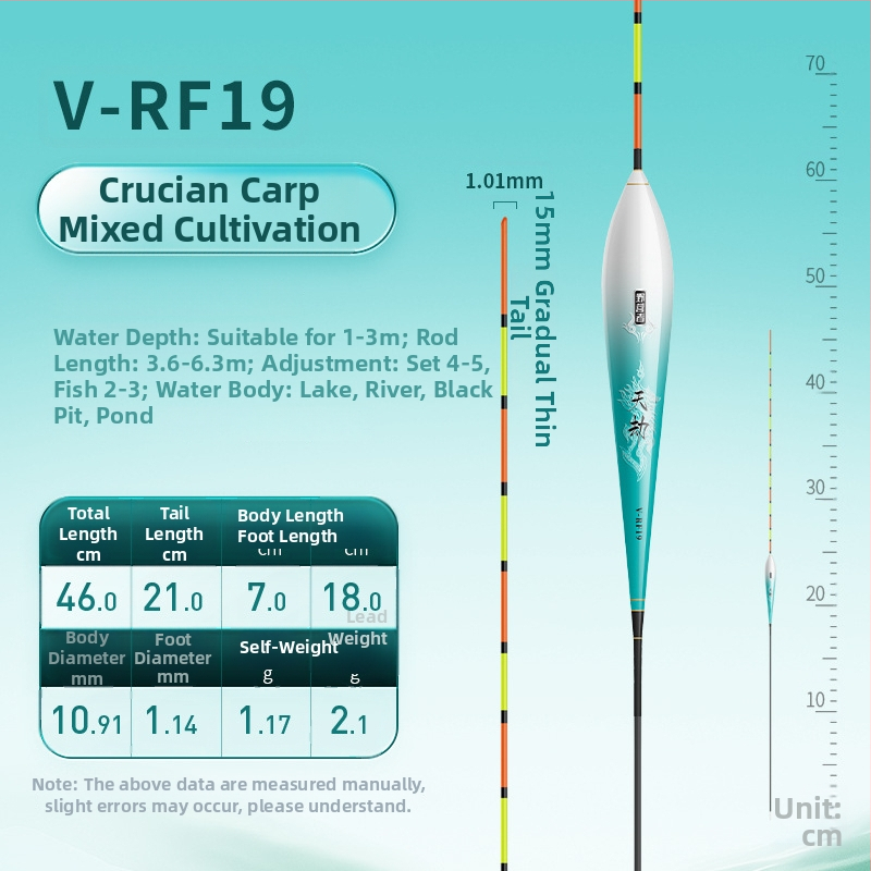 Вертикален поплавък за риболов Campers, нанометров материал, произход Китай
