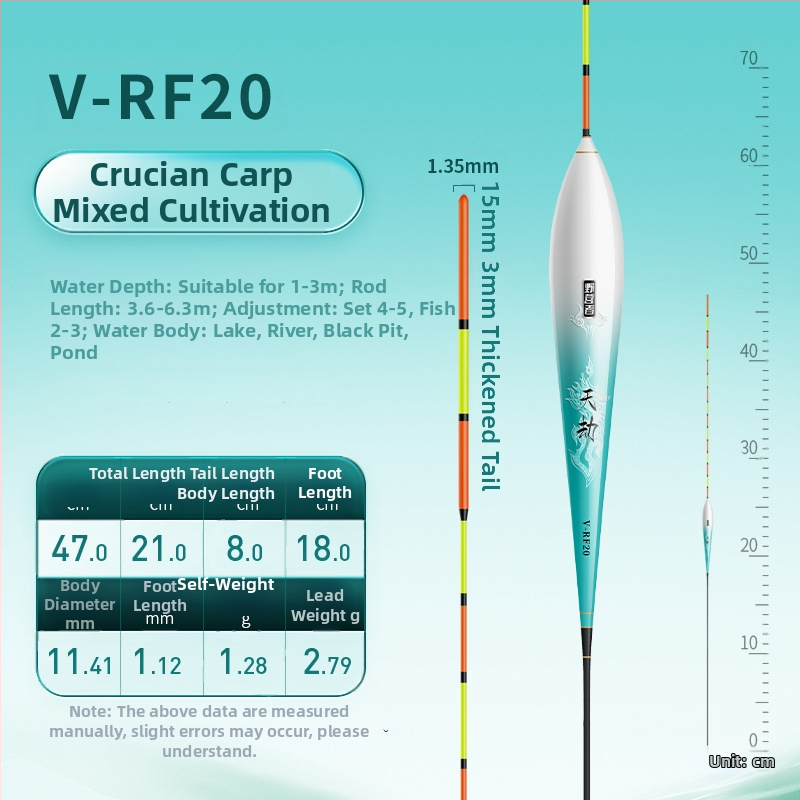 Вертикален поплавък за риболов Campers, нанометров материал, произход Китай