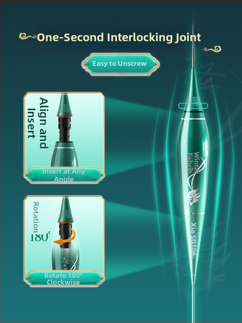 OLED риболовен поплавък с луминесценция – променящ цвят, интерлокирана твърда опашка, Nano материал и изключително чувствително откриване на ухапване