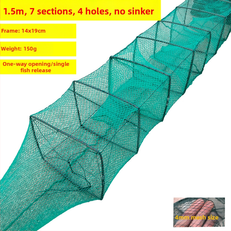 Shensen Zemljana mreža za ribu i škamp – automatsko sklopiva mreža za ribolov, marka Shensen, podrijetlo Kina, lansirano u proljeće 2023