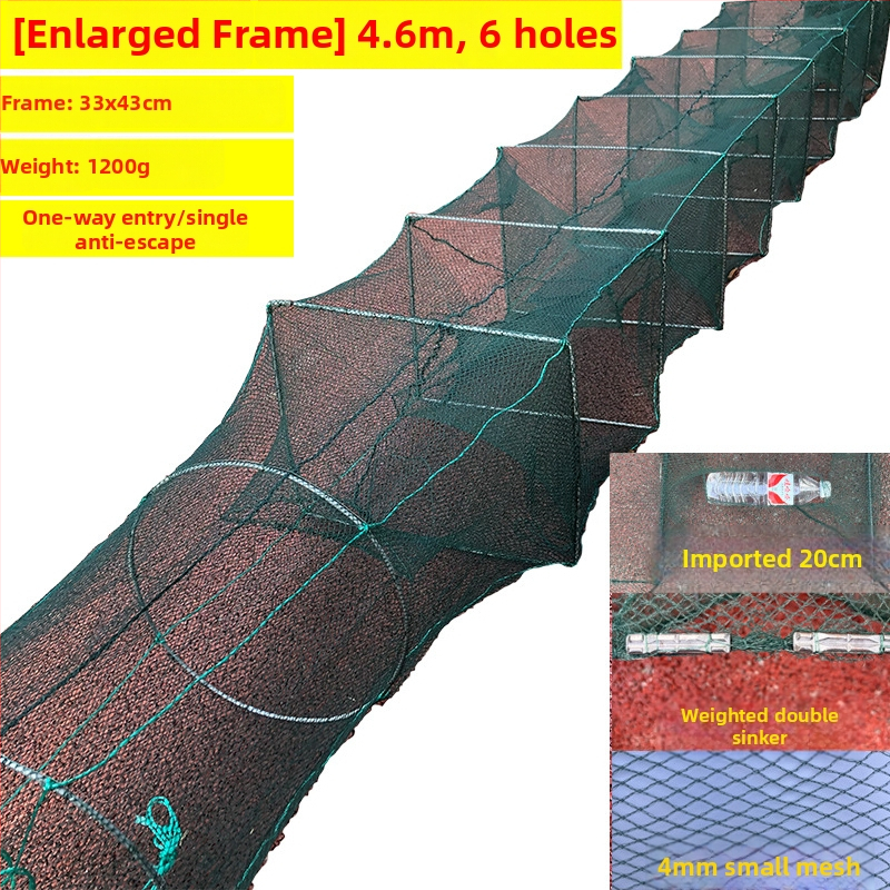 Shensen Zemljana mreža za ribu i škamp – automatsko sklopiva mreža za ribolov, marka Shensen, podrijetlo Kina, lansirano u proljeće 2023