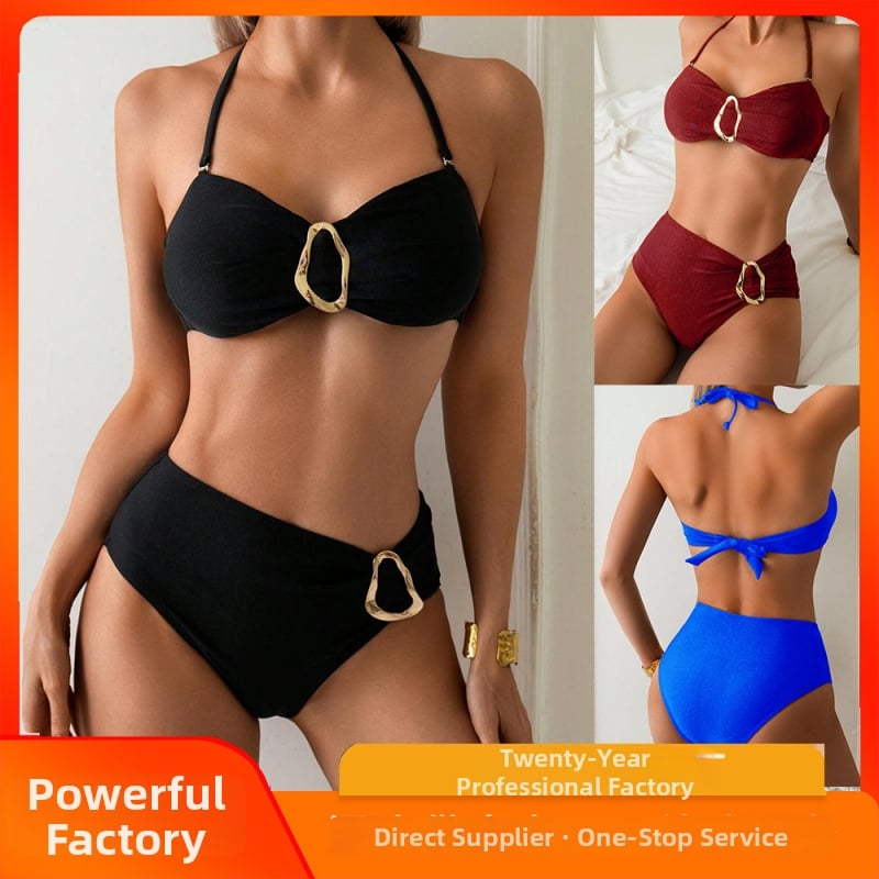 Двучастков бански за плуване с подплънки за гърдите, без метална подпора, Nylon 80/20; подплата: полиестер 80/20; тегло 180 g; без ръкави; долна част: бикини