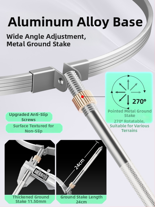 Алуминиево сплавно пръстеново рибозащитно устройство с нейлоново покритие, сгъваема нейлонова рибозащита, кръгла мрежеста торба за риболов