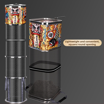 Kalapüügi kaitse – nailonvõrk-kott, kaasaskantav, kokkupandav, kiiresti kuivav