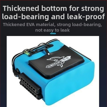 Сгъваема риболовна кофа от дебело EVA със презрамка за рамо за живи риби