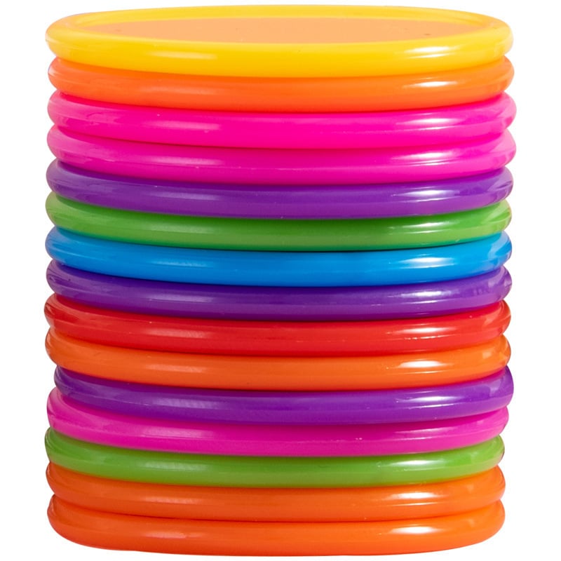 Jetoane educaționale - Monede circulare din plastic pentru premii la grădiniță (fără personalizare)