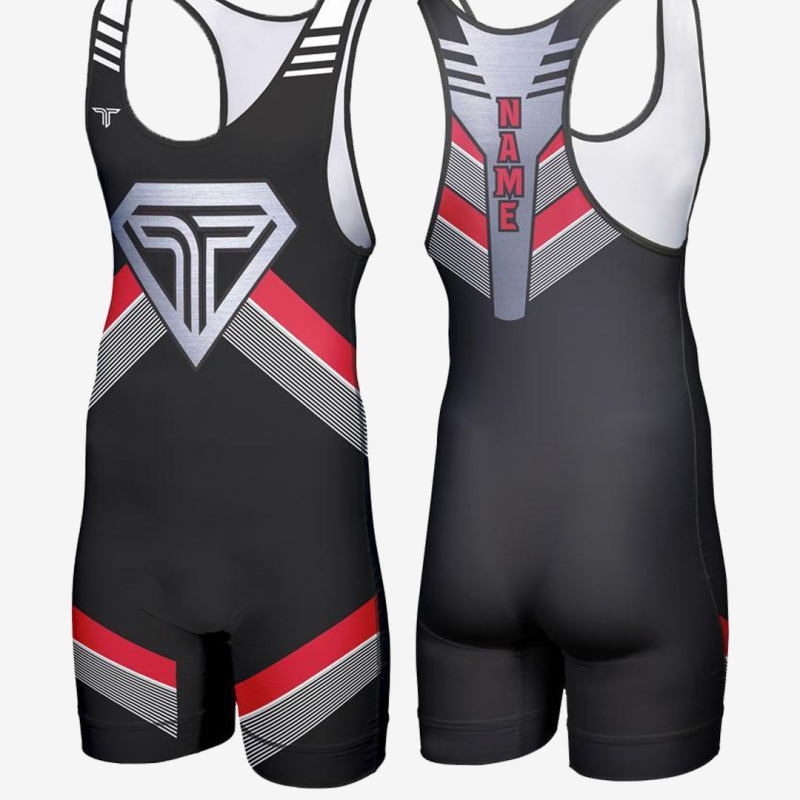 Imtynių vientisas treniruočių kostiumas, prakaitą sugeriantis Lycra audinys, 89% poliesterio pamušalas, vientisas raštas, suaugusiųjų unisex