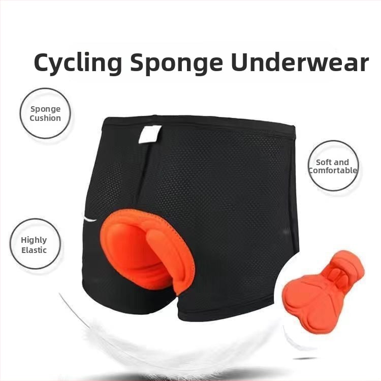 RIDPHANTS Universalūs dviračių apatinių su trikampiu silikoniniu įdėklu – greitas džiūvimas, drėgmės sugėrimas, kvėpuojantis pavasario važiavimams