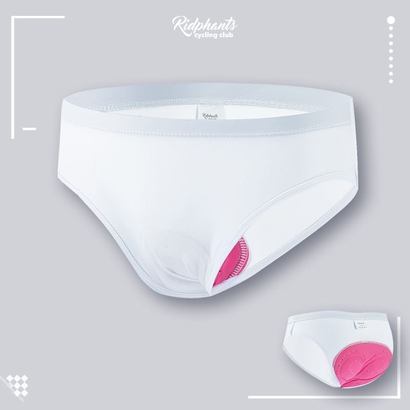 RIDPHANTS Universalūs dviračių apatinių su trikampiu silikoniniu įdėklu – greitas džiūvimas, drėgmės sugėrimas, kvėpuojantis pavasario važiavimams