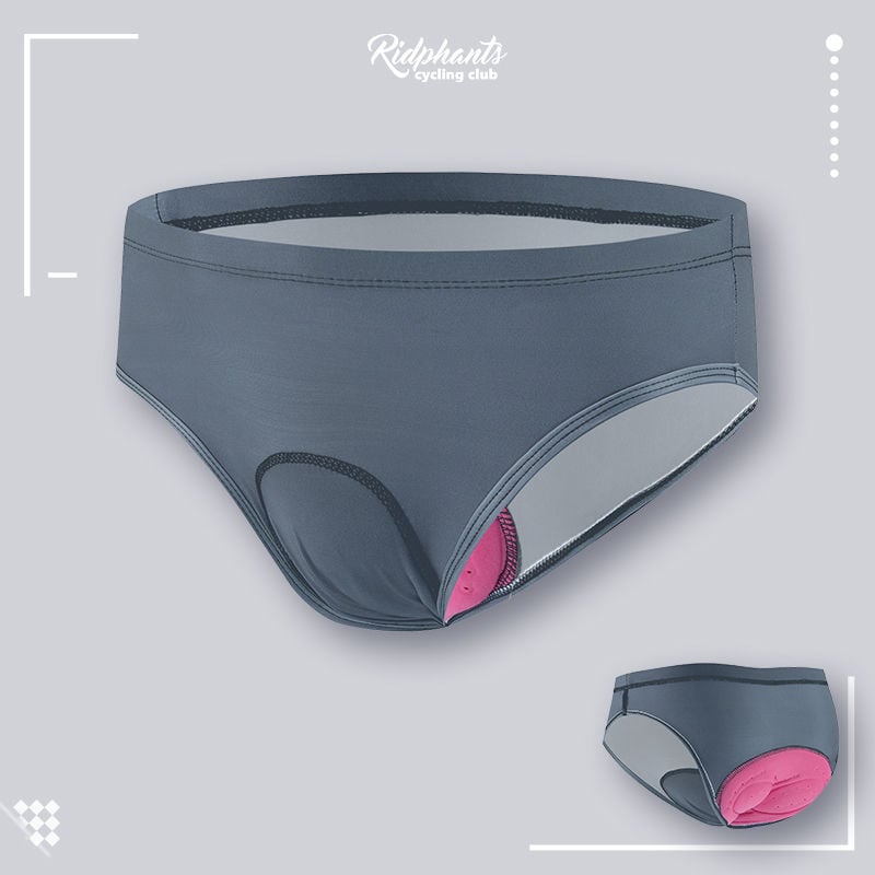 RIDPHANTS Universalūs dviračių apatinių su trikampiu silikoniniu įdėklu – greitas džiūvimas, drėgmės sugėrimas, kvėpuojantis pavasario važiavimams