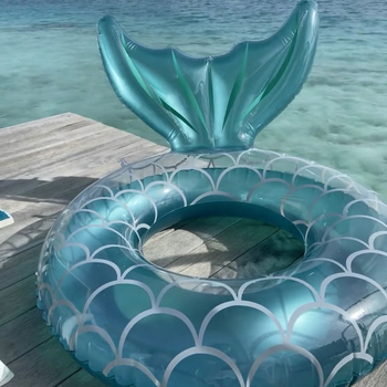 Bērnu peldringas gredzens, PVC, viendabīgs raksts, piemērots peldēšanai un staigāšanai pa ūdeni