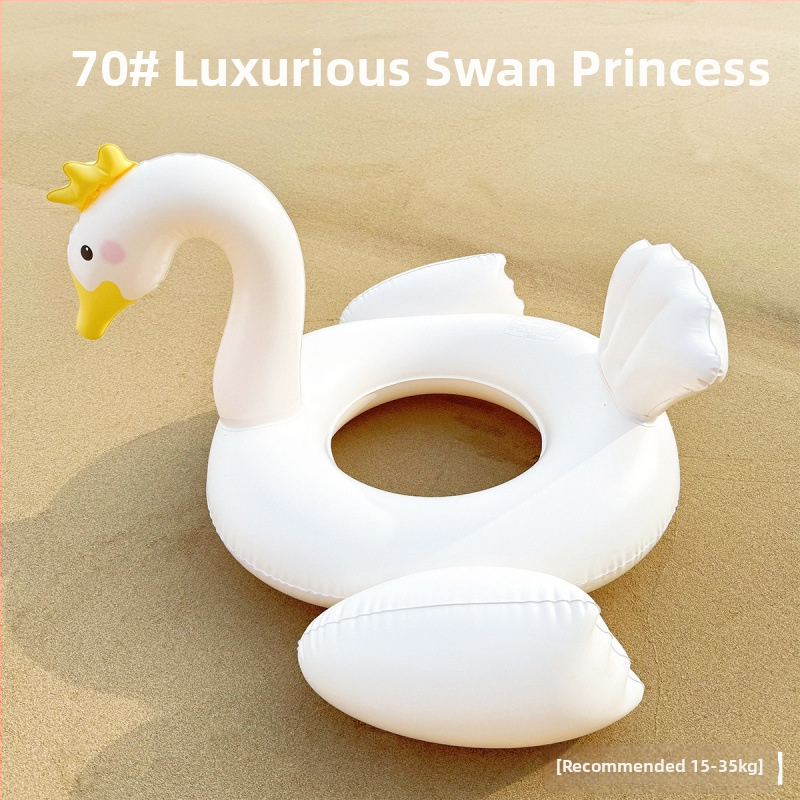 Bērnu peldringas gredzens, PVC, viendabīgs raksts, piemērots peldēšanai un staigāšanai pa ūdeni