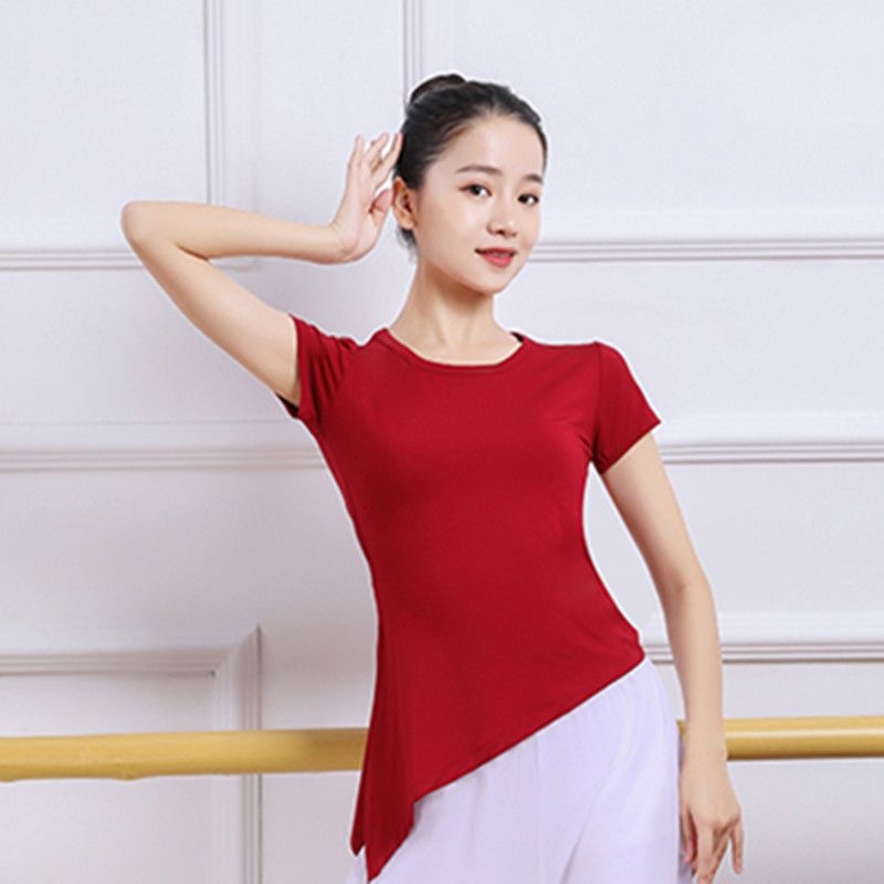 Moterų šokių komplektas: viršus su plačiomis kelnėmis – Modal audinys, pavasaris–vasara 2025, klasikiniai ir šiuolaikiniai šokiai