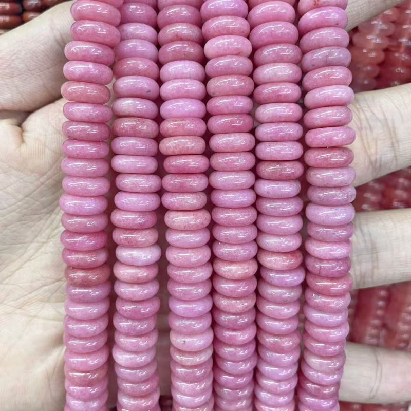 Χάντρες αβακού — Φυσικός Λίθος, Κομψό Σχέδιο, Λείανση και Γυάλισμα, Καλοκαίρι 2025