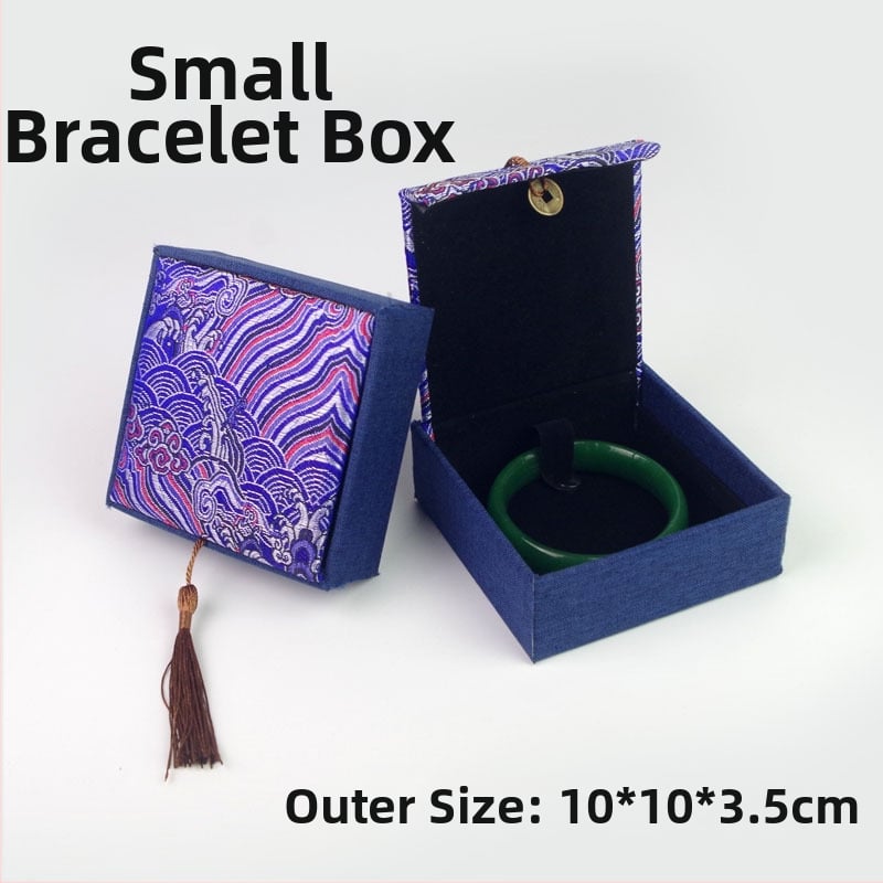 Kutija za nakit s motívom bakrene novčića na lanenom uzorku, papir/karton konstrukcija, karton pakiranje