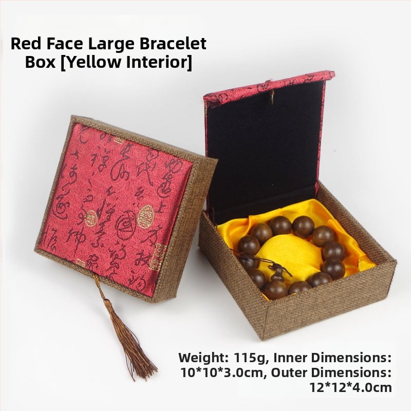 Kutija za nakit s motívom bakrene novčića na lanenom uzorku, papir/karton konstrukcija, karton pakiranje