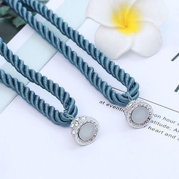 Magnatinė užuolaidų sagtis su kilpa – Europos stilius, audinys, be skylės, šiuolaikiškas minimalistinis dizainas