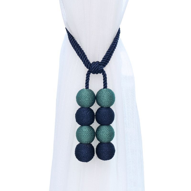 Magnatinė užuolaidų sagtis su kilpa – Europos stilius, audinys, be skylės, šiuolaikiškas minimalistinis dizainas