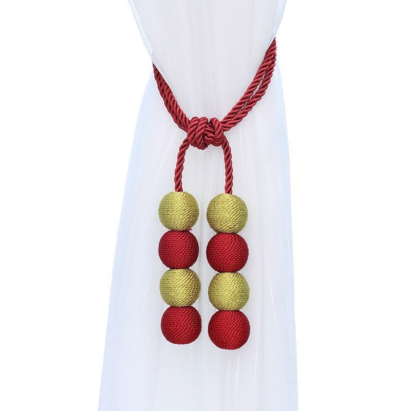 Magnatinė užuolaidų sagtis su kilpa – Europos stilius, audinys, be skylės, šiuolaikiškas minimalistinis dizainas