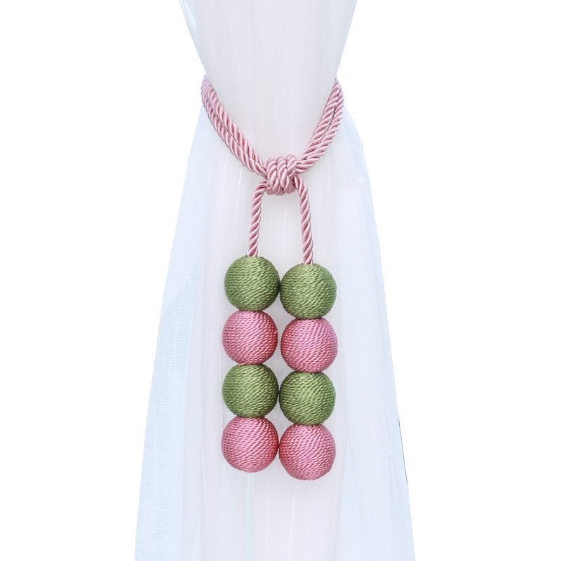 Magnatinė užuolaidų sagtis su kilpa – Europos stilius, audinys, be skylės, šiuolaikiškas minimalistinis dizainas