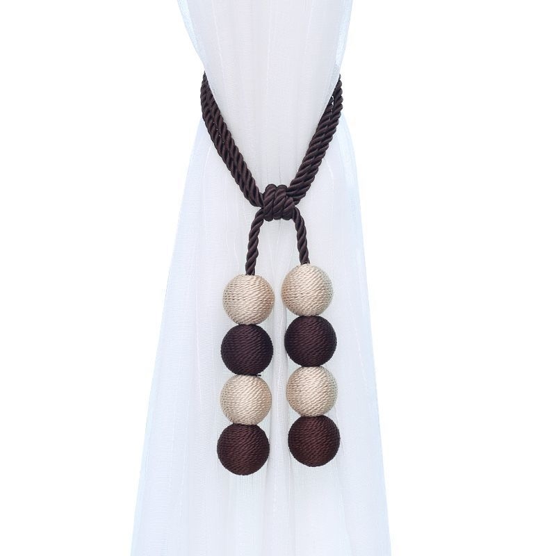 Magnatinė užuolaidų sagtis su kilpa – Europos stilius, audinys, be skylės, šiuolaikiškas minimalistinis dizainas