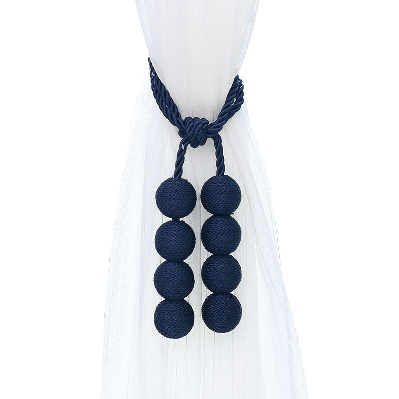 Magnatinė užuolaidų sagtis su kilpa – Europos stilius, audinys, be skylės, šiuolaikiškas minimalistinis dizainas