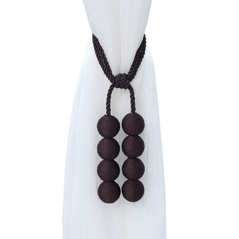 Magnatinė užuolaidų sagtis su kilpa – Europos stilius, audinys, be skylės, šiuolaikiškas minimalistinis dizainas