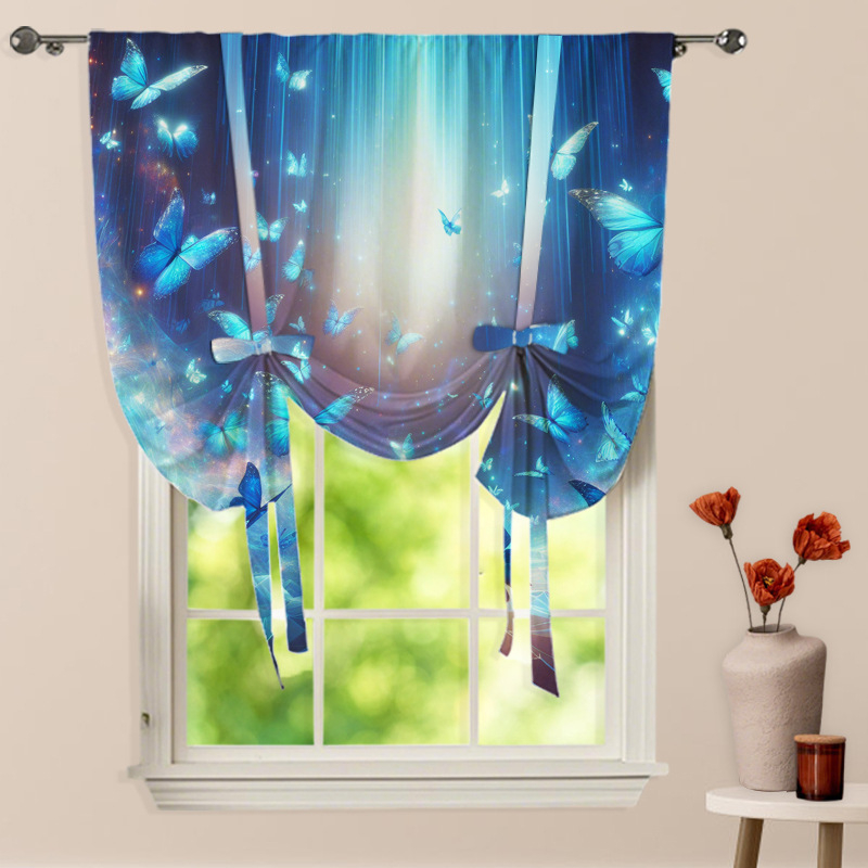 Užuolaidų rišikliai – pastoralinio stiliaus, poliesterio pluoštas, pritaikomi