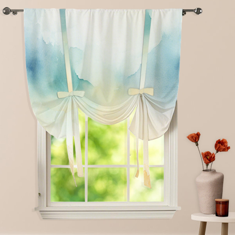 Užuolaidų rišikliai – pastoralinio stiliaus, poliesterio pluoštas, pritaikomi