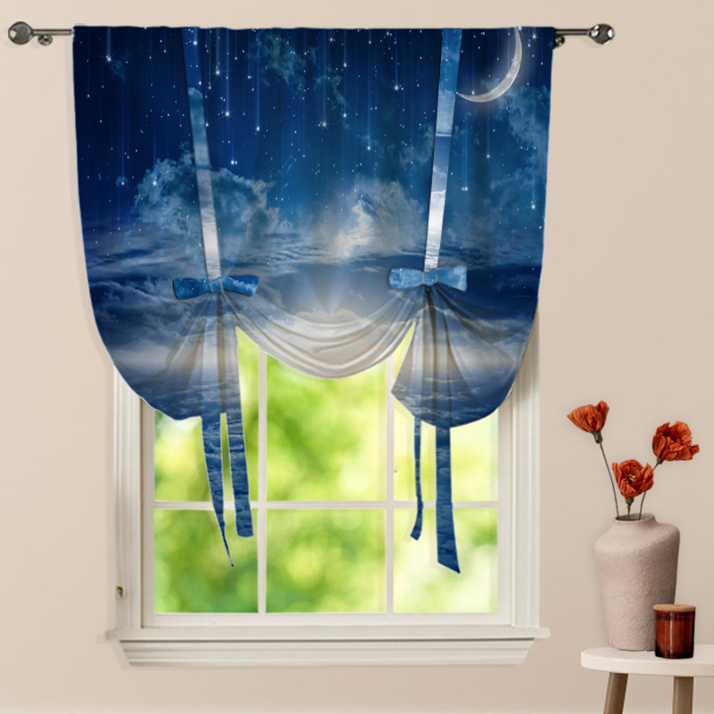 Užuolaidų rišikliai – pastoralinio stiliaus, poliesterio pluoštas, pritaikomi