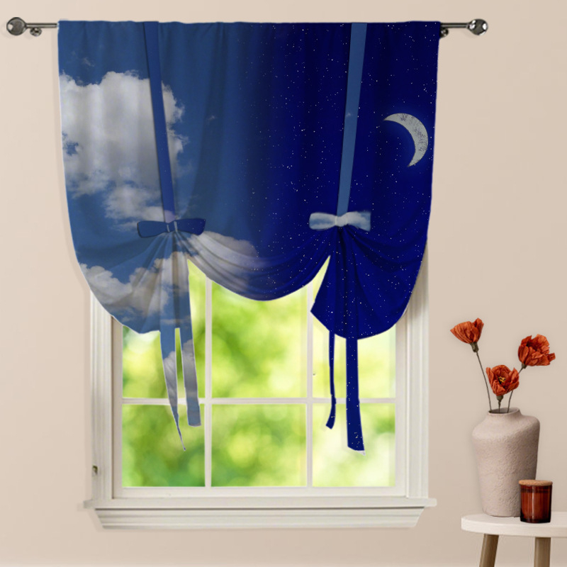 Užuolaidų rišikliai – pastoralinio stiliaus, poliesterio pluoštas, pritaikomi